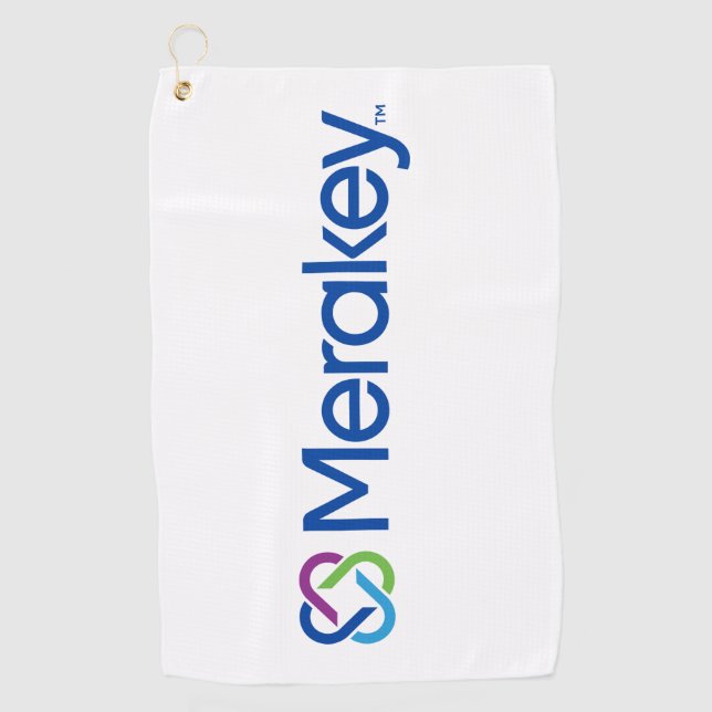 Merakey Logo Golf Towel (Front)