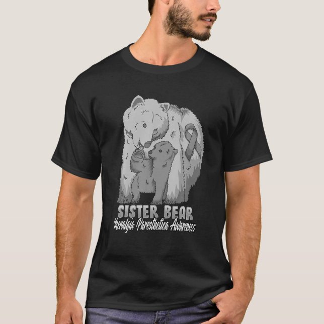 Meralgia Paresthetica Child Awareness Mama Bear Su T-Shirt (Front)