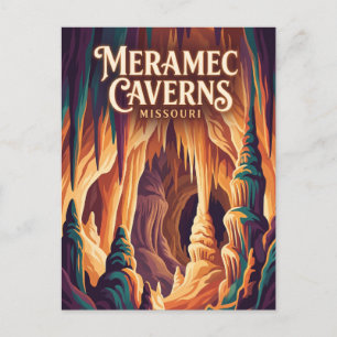 Meramec Caverns, Missouri Postcard