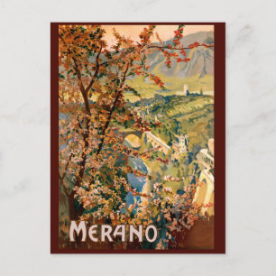 Merano City, Italy Postcard