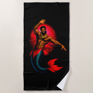 Merbear Lagoon - Kwame Nsu Beach Towel