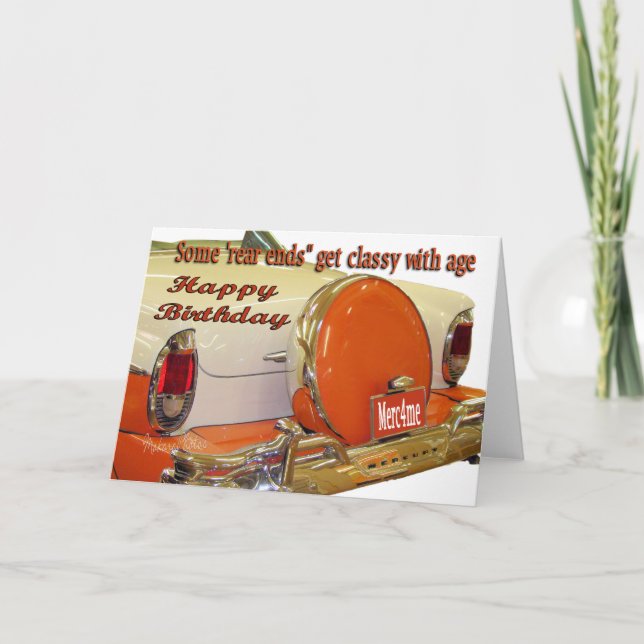 Merc bday card-add your words card (Front)