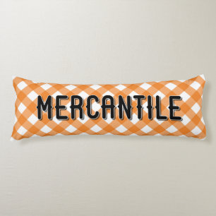 MERCANTILE BODY PILLOW