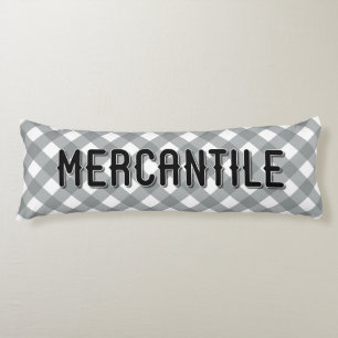 MERCANTILE BODY PILLOW