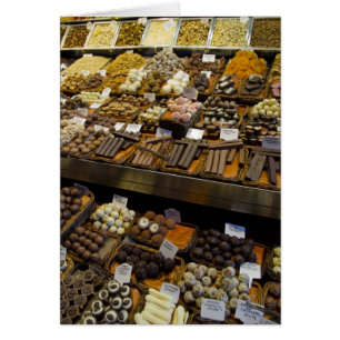 Mercat de Sant Josep, assorted chocolate candy