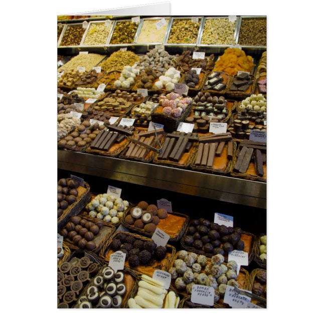 Mercat de Sant Josep, assorted chocolate candy (Front)