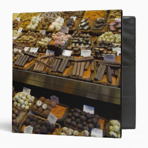 Mercat de Sant Josep, assorted chocolate candy Binder