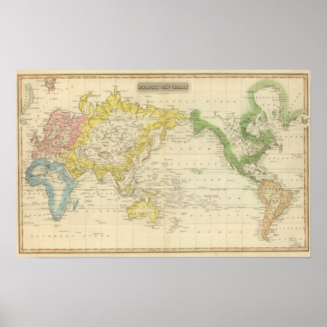 Mercator's Chart 2 (Front)