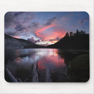 Merced lake Sunset - Yosemite - California Mouse Pad