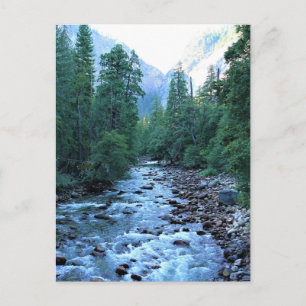 Merced River by Happy Isles, Yosemite, CA Postcard
