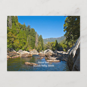 Merced River, Yosemite Valley, Nevada Postcard