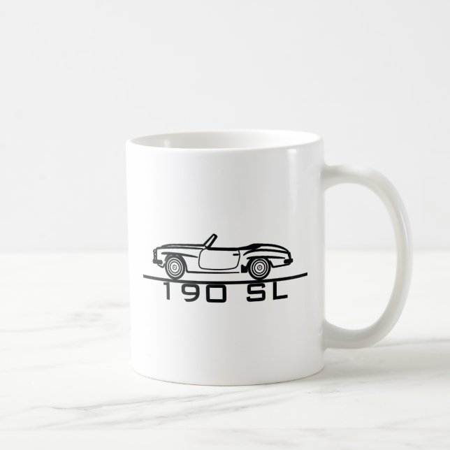 Mercedes 190 SL Type 121 Coffee Mug (Right)