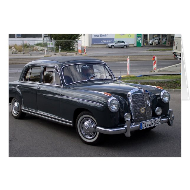 Mercedes 220 S (Devant horizontal)