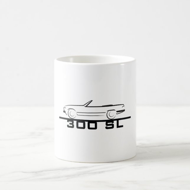 Mercedes 300 SL Type 107 Coffee Mug (Center)