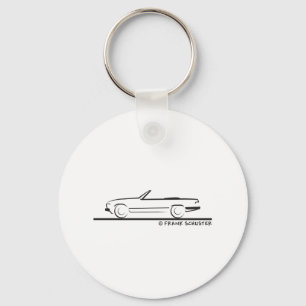 Mercedes 450 SL Type 107 Keychain