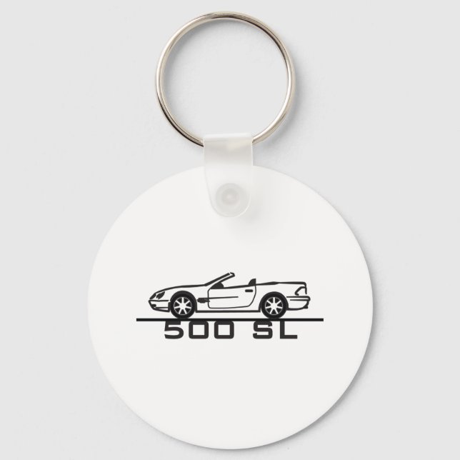 Mercedes 500 SL Type 230 Keychain (Front)