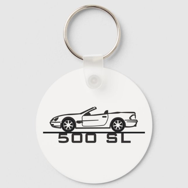 Mercedes 500 SL Type 230 Keychain (Front)