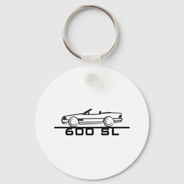 Mercedes 600 SL Type 129 Keychain (Front)