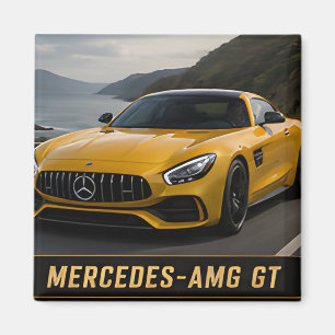 Mercedes-AMG GT Modern German Performance Car Magnet