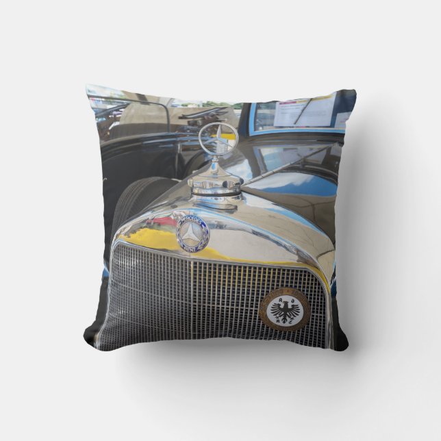 Mercedes-Benz 260D. World's  first diesel car. Throw Pillow (Front)
