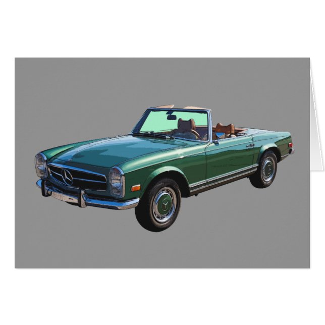 Mercedes Benz 280 SL Convertible (Front Horizontal)