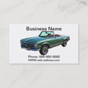 Mercedes Benz 280 SL Convertible Business Card
