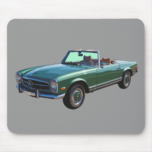 Mercedes Benz 280 SL Convertible Mouse Pad (Front)