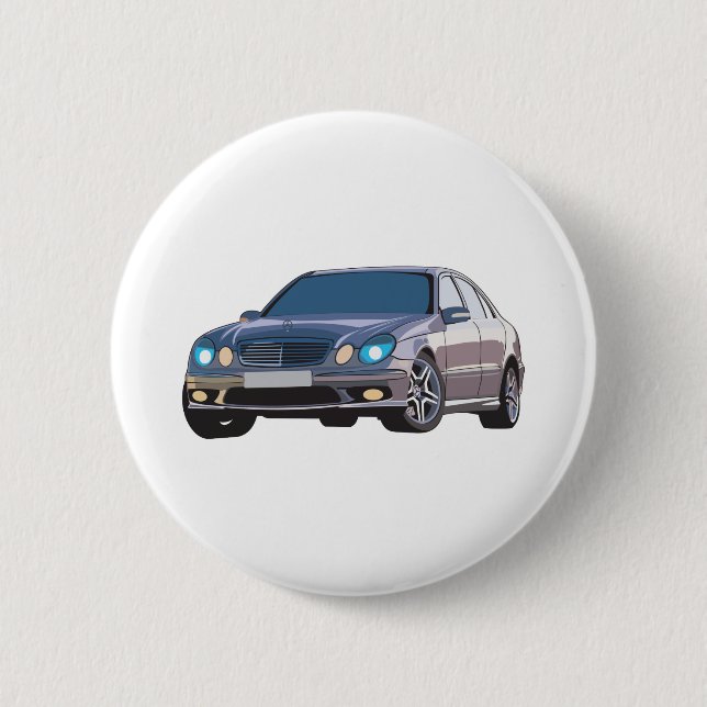 Mercedes Benz 2 Inch Round Button (Front)
