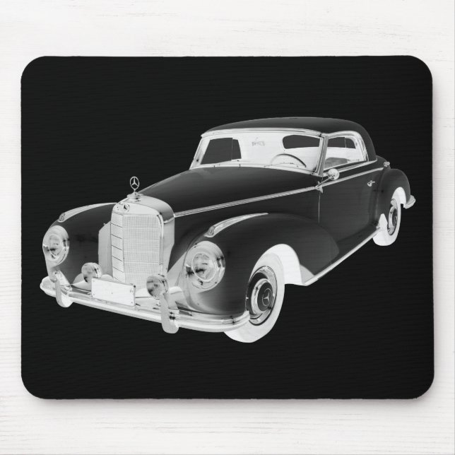 Mercedes Benz 300 Luxury Car Art Mouse Pad (Front)