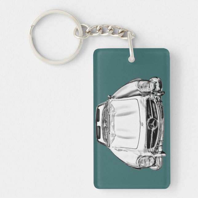 Mercedes Benz 300 SL Illustration convertible (Devant)
