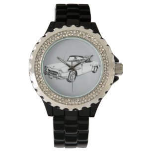Mercedes Benz 300 sl Illustration Watch