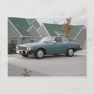 Mercedes-Benz 560 SL Roadster Postcard