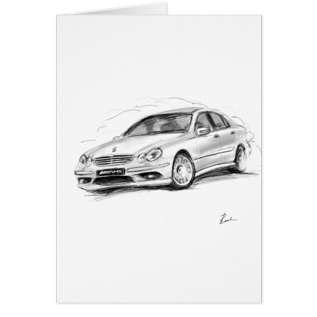 Mercedes-Benz C55 AMG (Devant)
