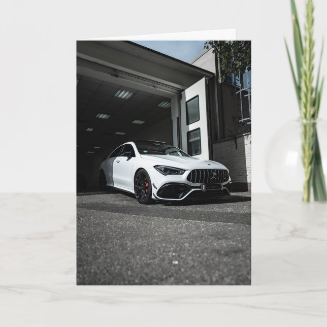 Mercedes Benz Greeting Card (Front)