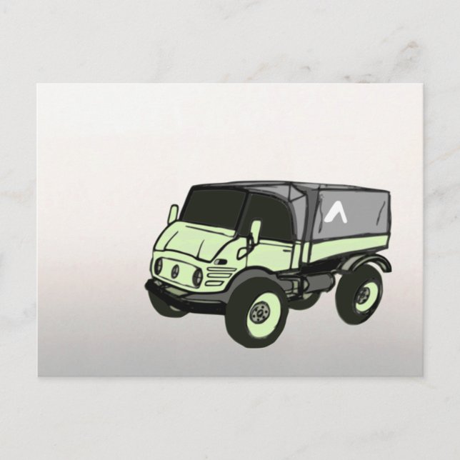 Mercedes Benz Unimog | Carte postale (Devant)