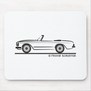 Mercedes SL Pagode Pagoda Kabrio Mouse Pad