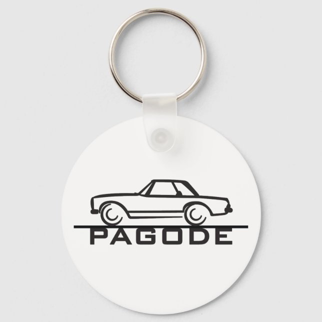 Mercedes SL Pagode Type 113 Keychain (Front)