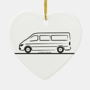 Mercedes Sprinter Ceramic Ornament