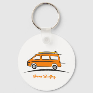 Mercedes Sprinter Gone Surfing Keychain