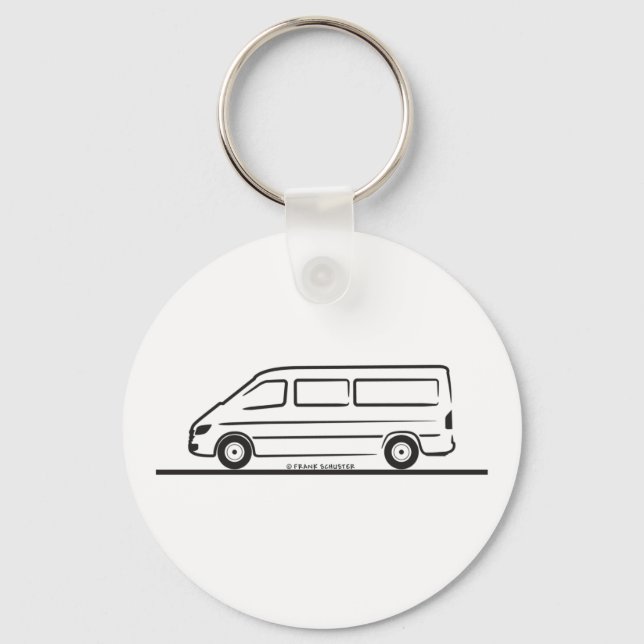 Mercedes Sprinter Keychain (Front)