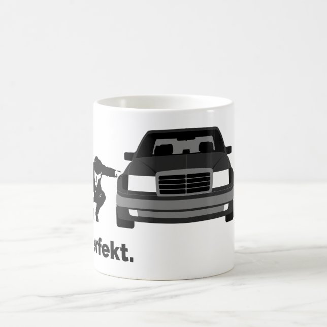 Mercedes w124 124 Mug (Center)