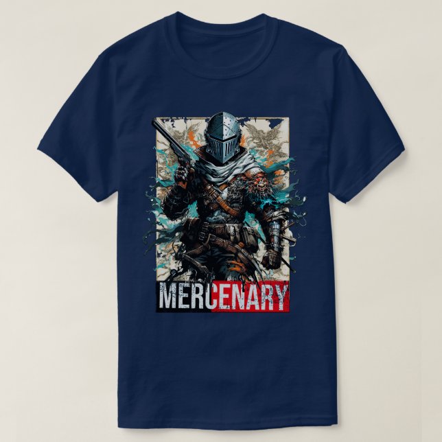Mercenary Enrolment T-Shirt (Design Front)