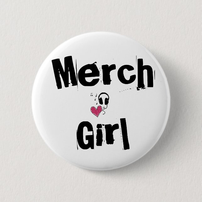 Merch Girl Pin (Front)