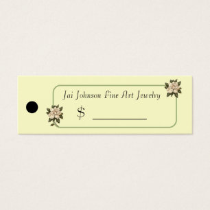 Merchandise Price Tags (Magnolia Flowers)