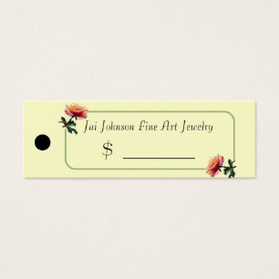 Merchandise Price Tags (Roses)
