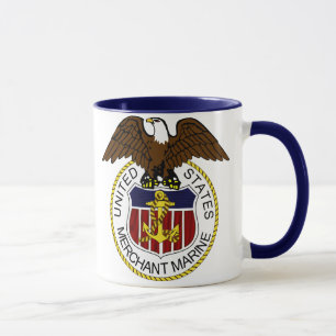 Merchant Marine Seal Seamen Mug
