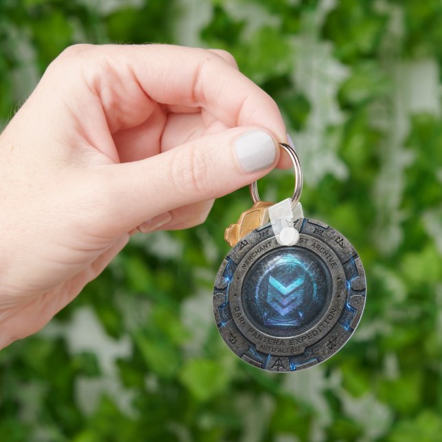 Merchant Outpost Dark Pantera Expedition Keychain  (Hand)