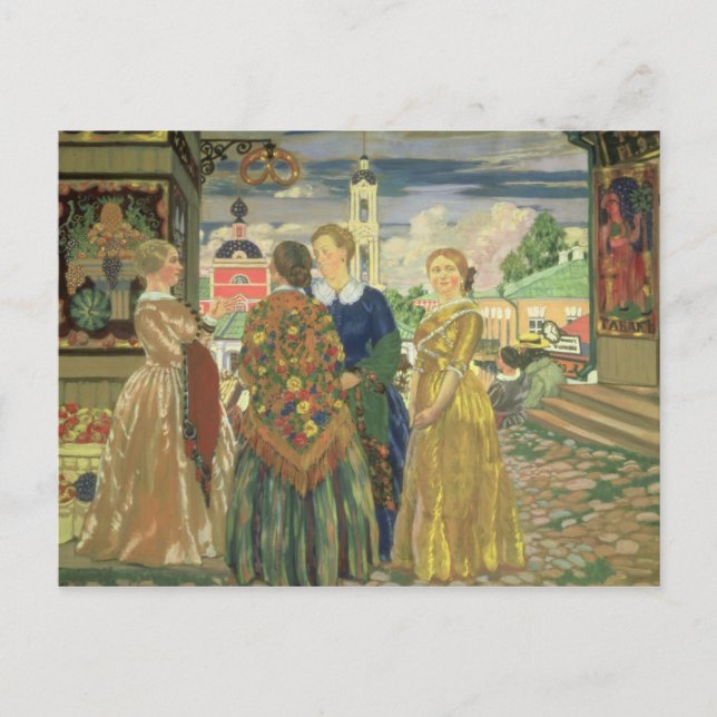 Merchant Women Postcard (Front)