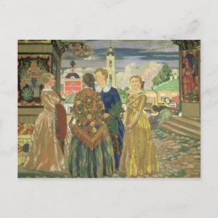 Merchant Women Postcard