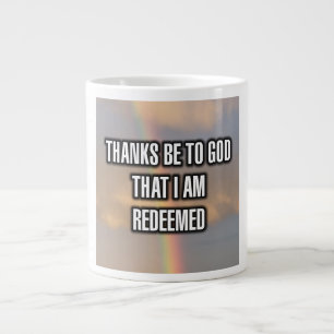 Merci À Dieu Que Je Suis Racheté Mug